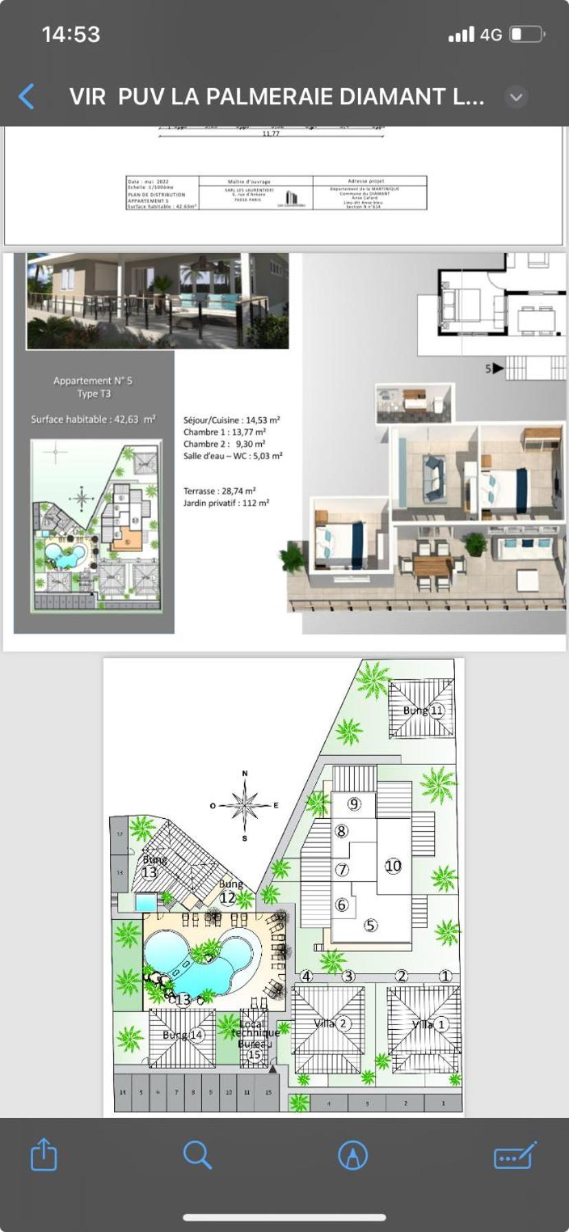 Residence La Palmeraie Le Diamant Dış mekan fotoğraf